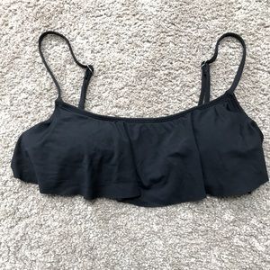 Black bikini top